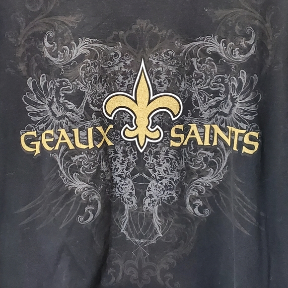 Geaux Saints T-shirt L - Picture 2 of 3